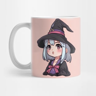 Anime girl witch halloween Mug